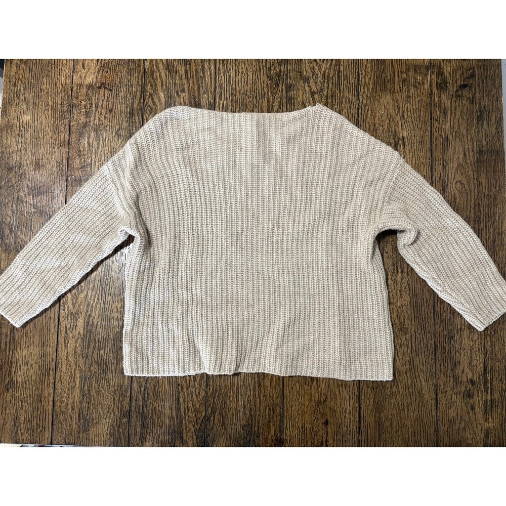 Vince Womens knit yak Wool Blend Sweater Cream XS - Picture 1 of 4